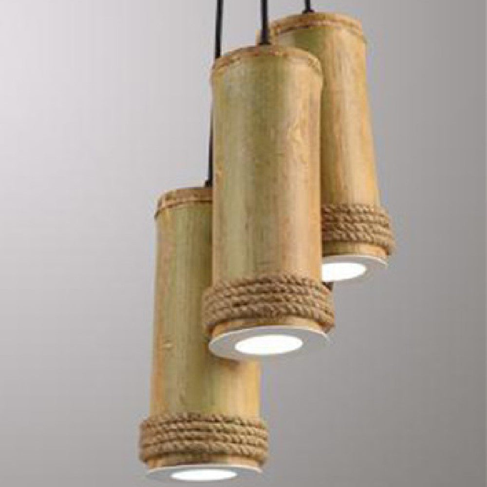 Creative Bamboo Twine Bar Table Chandelier