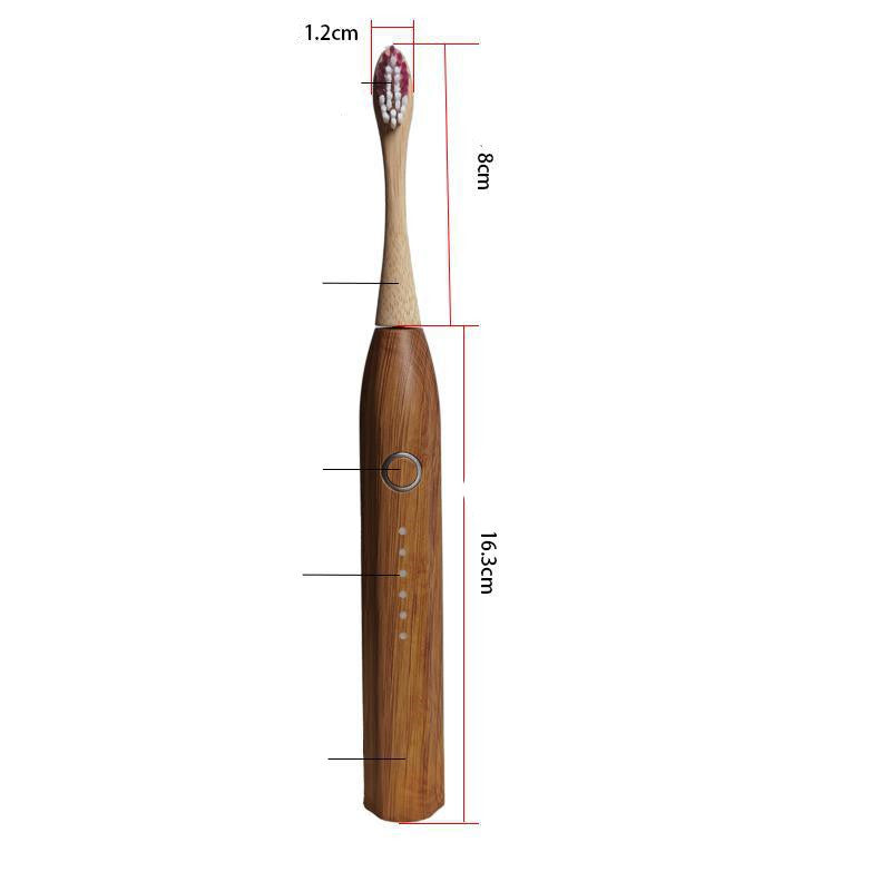 Bamboo electric toothbrush