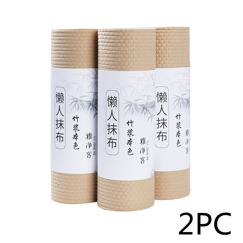 Bamboo Pulp Paper Bamboo Fiber Disposable Wet Water Washable Rag