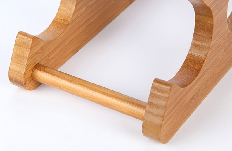 High-quality bamboo wine rack