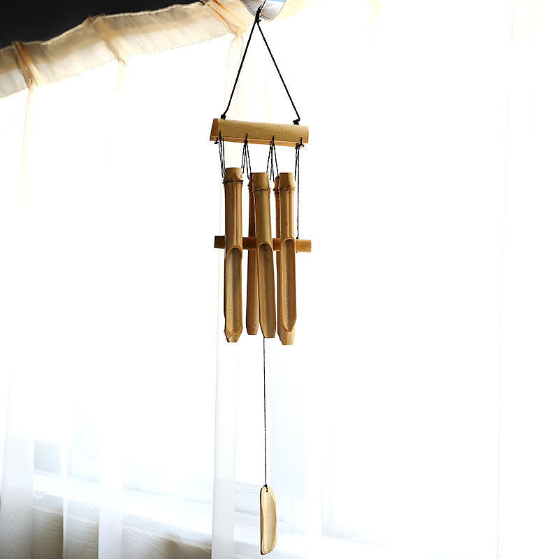 Bamboo wind chimes ornaments