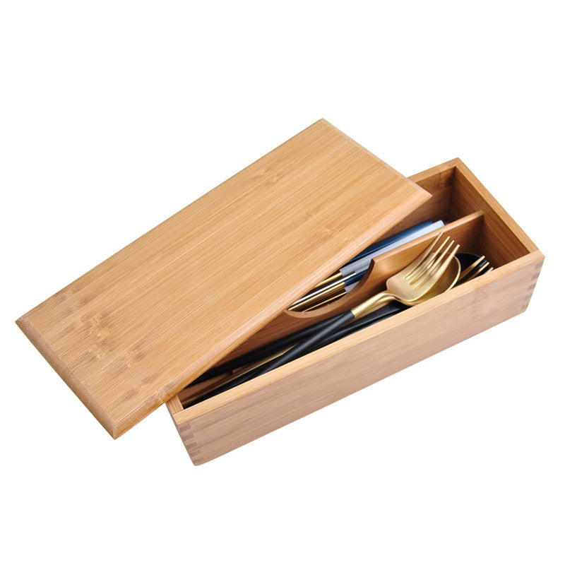 Storage Chopsticks Chopsticks Bamboo Wooden Box