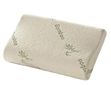 Wave Shaped Bamboo Fiber Slow Rebound Space Memory Pillow