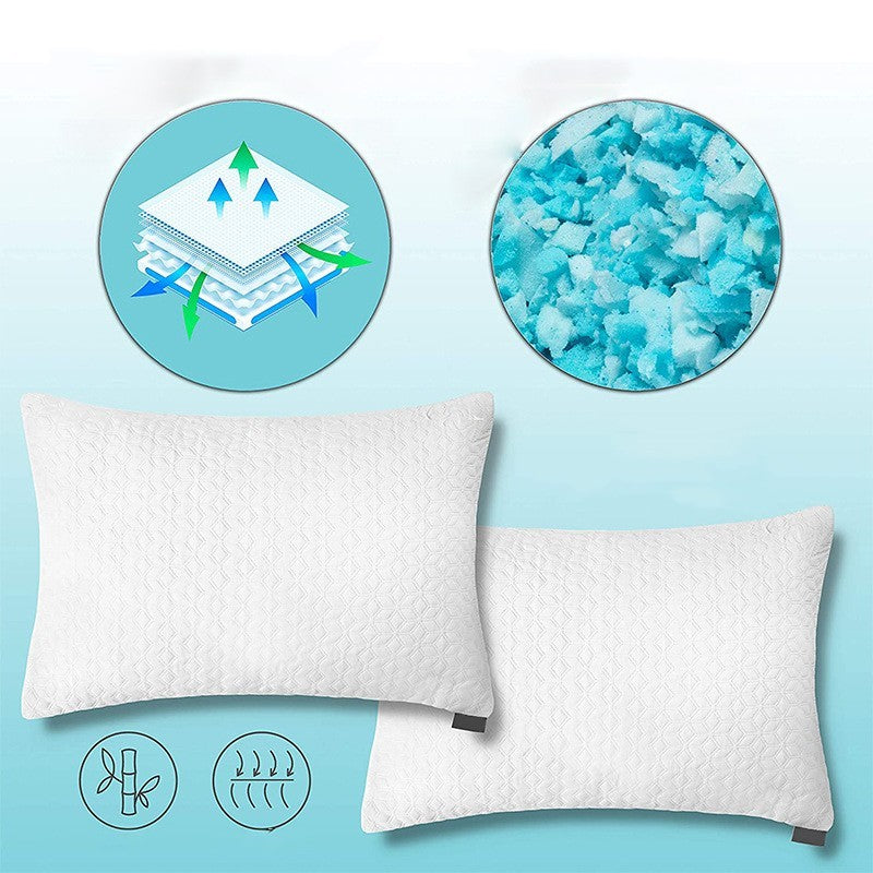 Slow Rebound Bamboo Fiber Memory Pillow