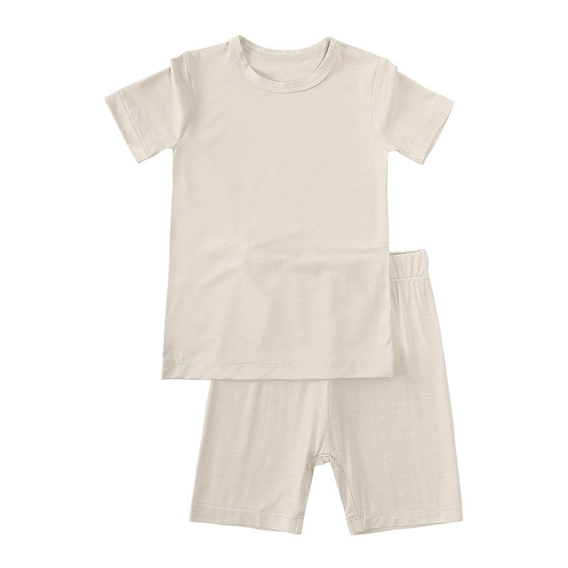 New Summer Bamboo Fiber Children Suit
