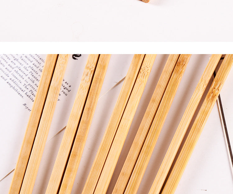 T carbonized bamboo chopsticks 5 pairs of household bamboo chopsticks
