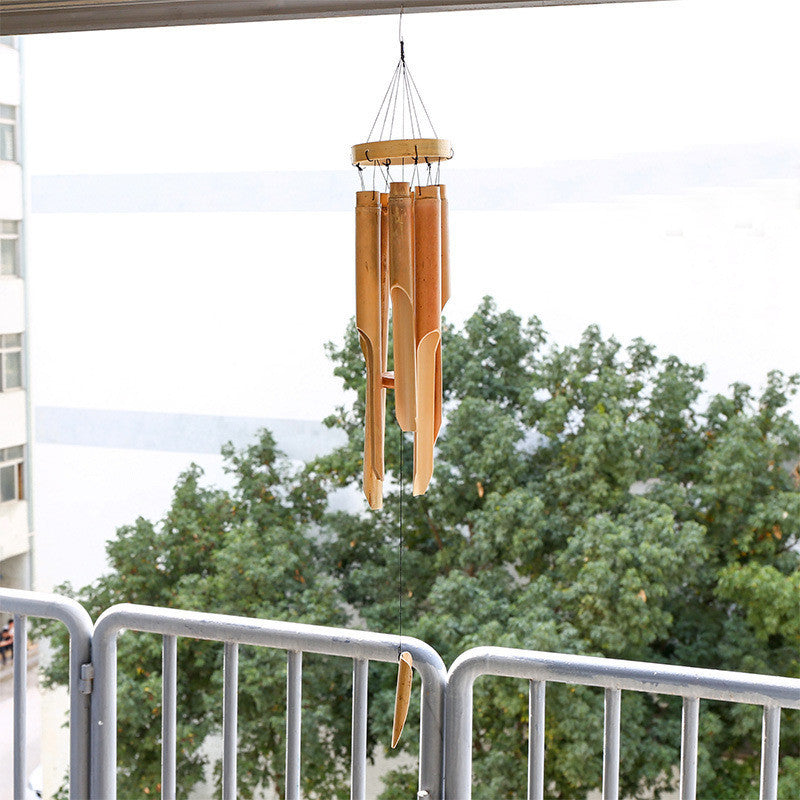 Bamboo wind chimes ornaments