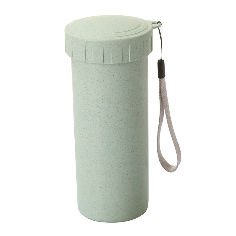 Bamboo fiber portable fitness cup