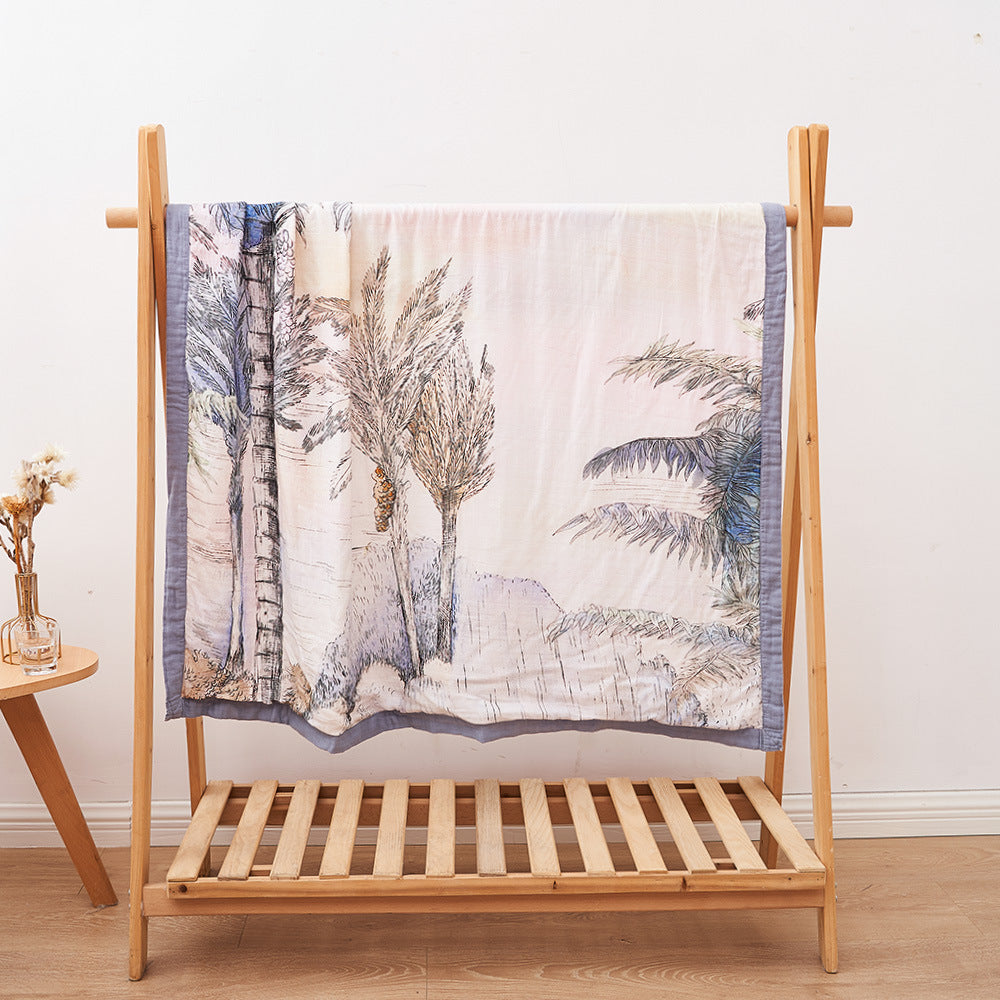 Bamboo Cotton Cloth Quilt Bath Towel