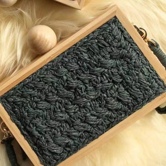 Wooden Ball And Bamboo Bag