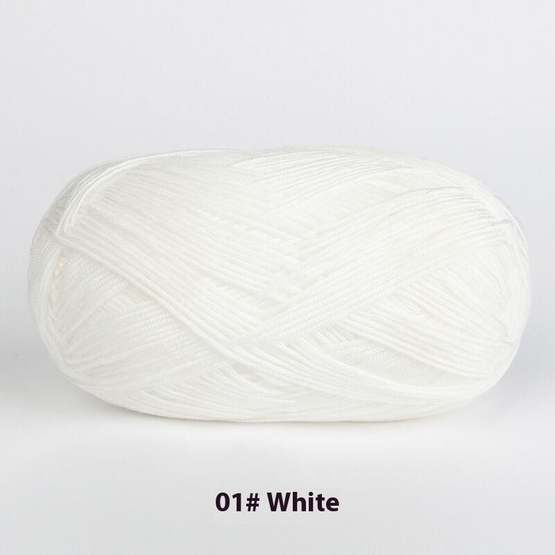 Tencel Bamboo Cotton Wool Ball Bamboo Charcoal Baby And Infant Children Crochet Fine Yarn