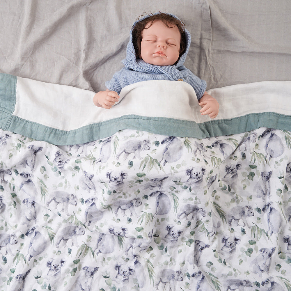 Bamboo Cotton Cloth Quilt Bath Towel