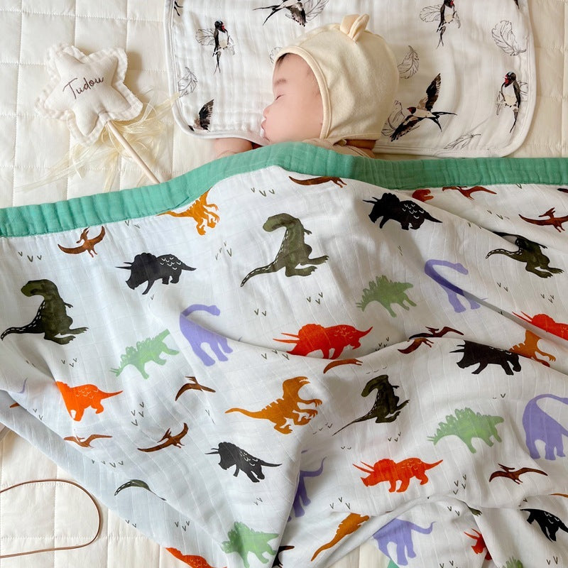 Baby Quilt With Bamboo Cotton Gauze