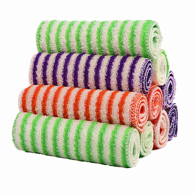 Bamboo thickened dish towel