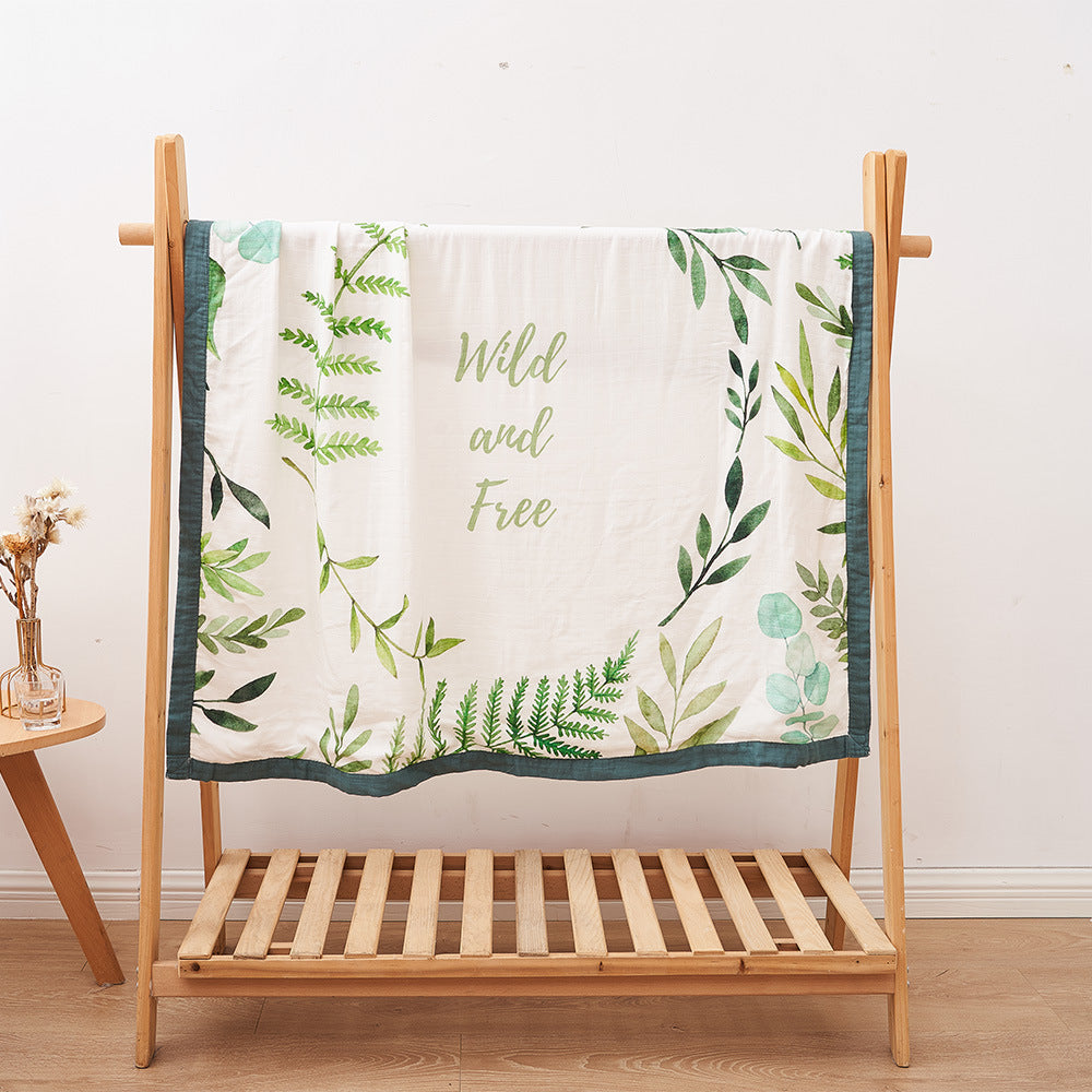 Bamboo Cotton Cloth Quilt Bath Towel