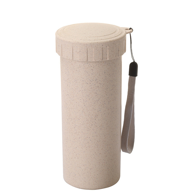 Bamboo fiber portable fitness cup