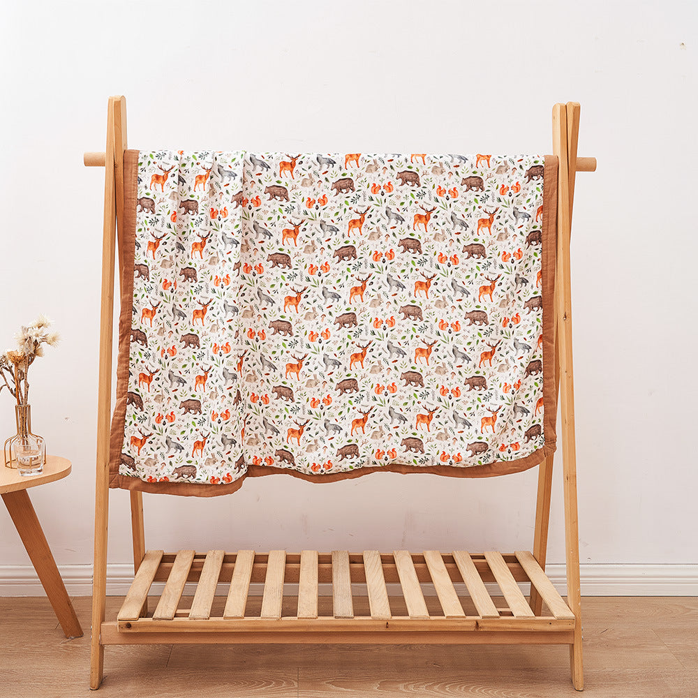 Bamboo Cotton Cloth Quilt Bath Towel