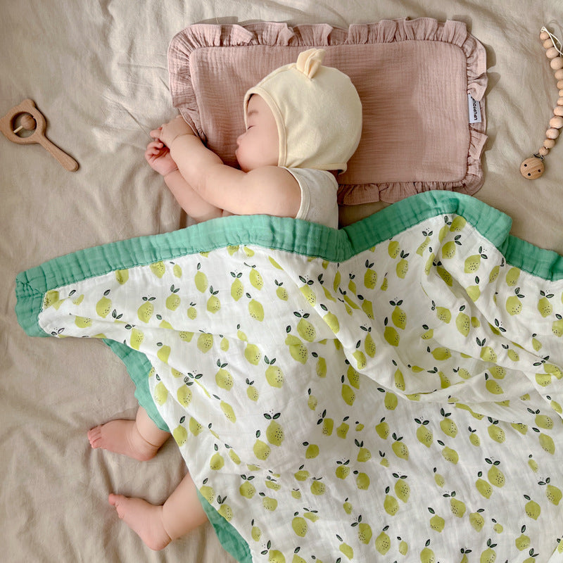 Baby Quilt With Bamboo Cotton Gauze