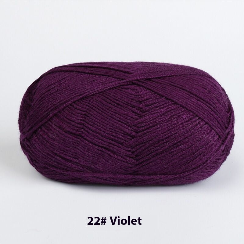 Tencel Bamboo Cotton Wool Ball Bamboo Charcoal Baby And Infant Children Crochet Fine Yarn