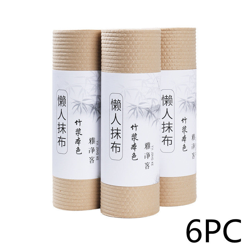 Bamboo Pulp Paper Bamboo Fiber Disposable Wet Water Washable Rag