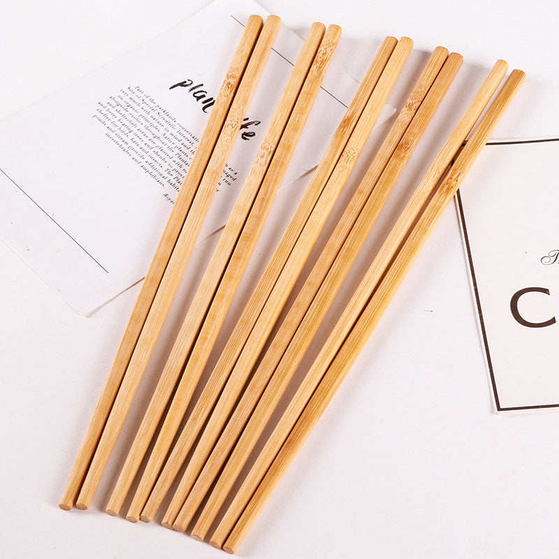 T carbonized bamboo chopsticks 5 pairs of household bamboo chopsticks