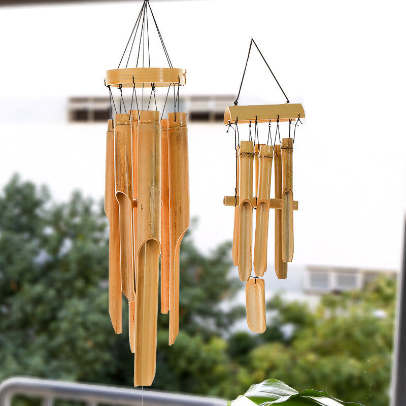 Bamboo wind chimes ornaments