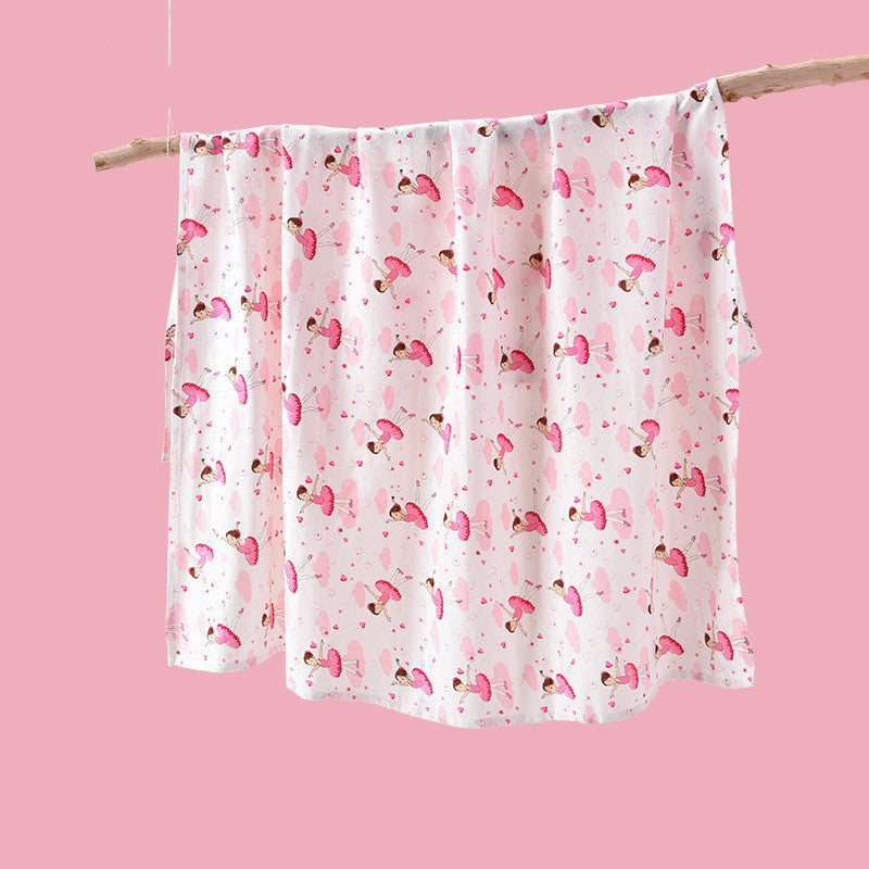 Thin Newborn Bamboo Fiber Children's Blanket