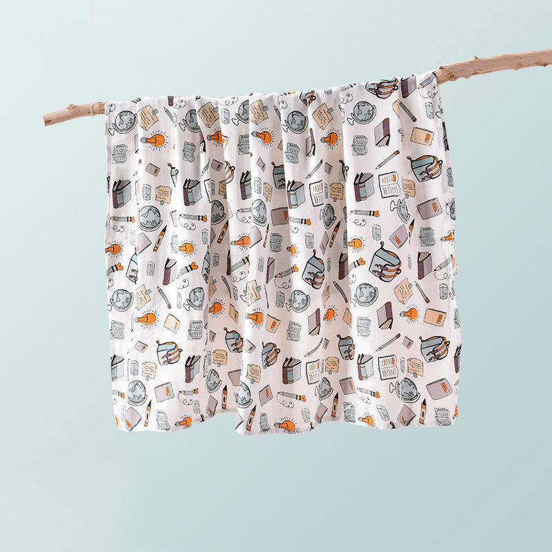 Thin Newborn Bamboo Fiber Children's Blanket