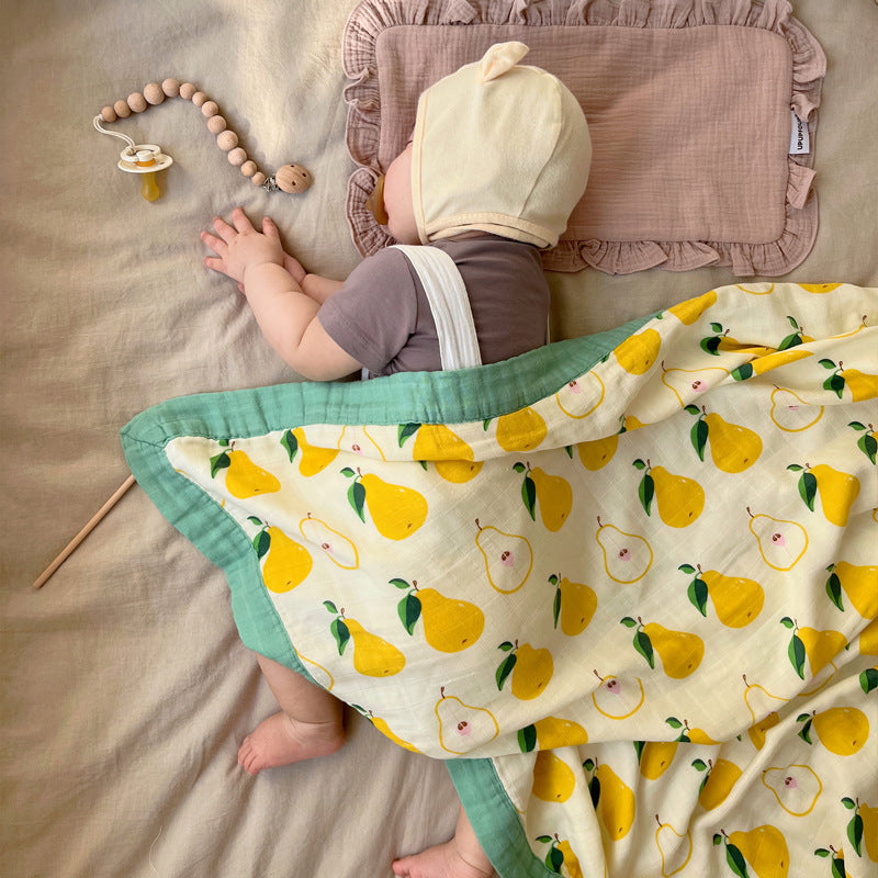 Baby Quilt With Bamboo Cotton Gauze