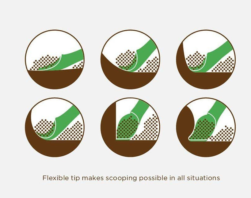 Three-dimensional bamboo leaf silicone spoon