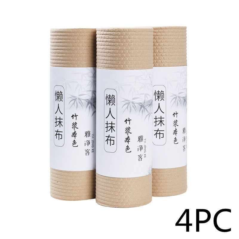 Bamboo Pulp Paper Bamboo Fiber Disposable Wet Water Washable Rag