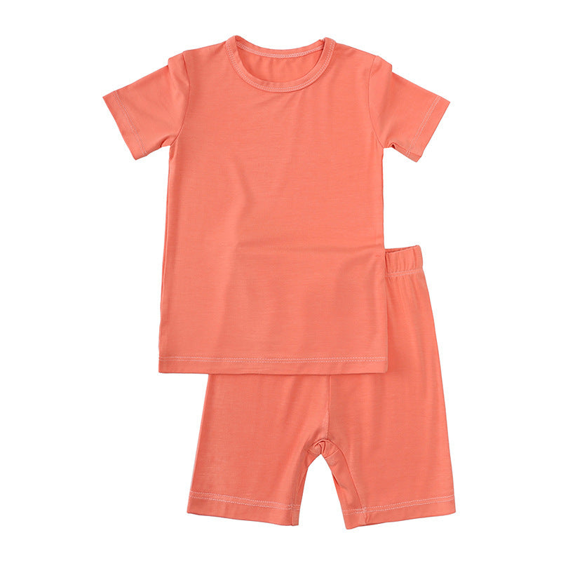 New Summer Bamboo Fiber Children Suit