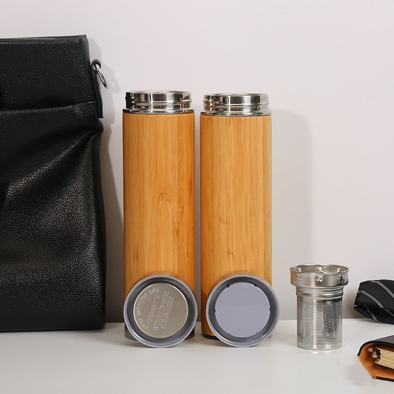 Bamboo Stainless Steel Insulated Bamboo Water Cup