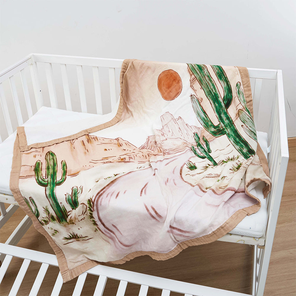 Bamboo Cotton Cloth Quilt Bath Towel