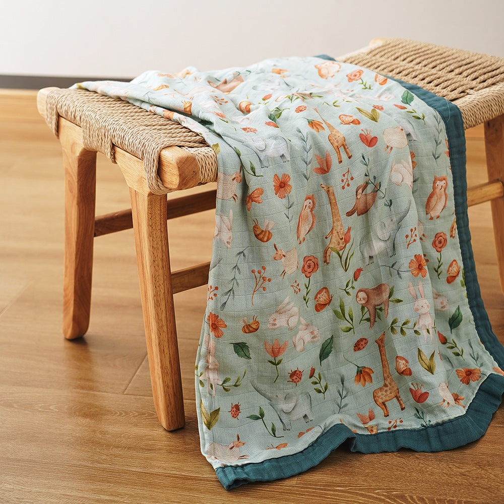 Bamboo Cotton Cloth Quilt Bath Towel