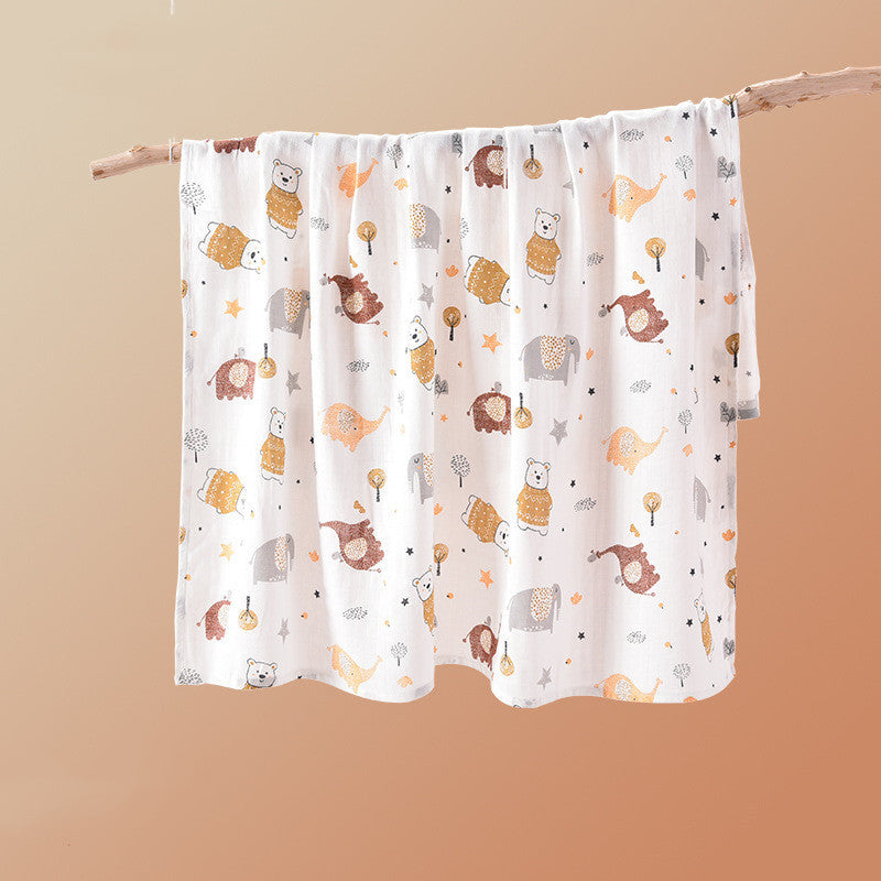 Thin Newborn Bamboo Fiber Children's Blanket