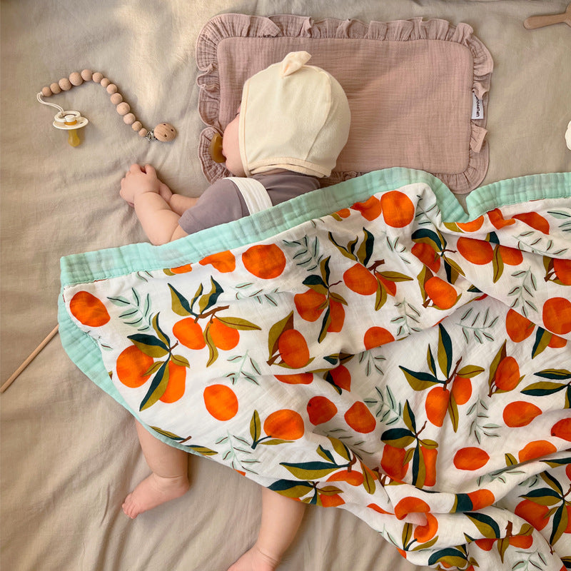 Baby Quilt With Bamboo Cotton Gauze