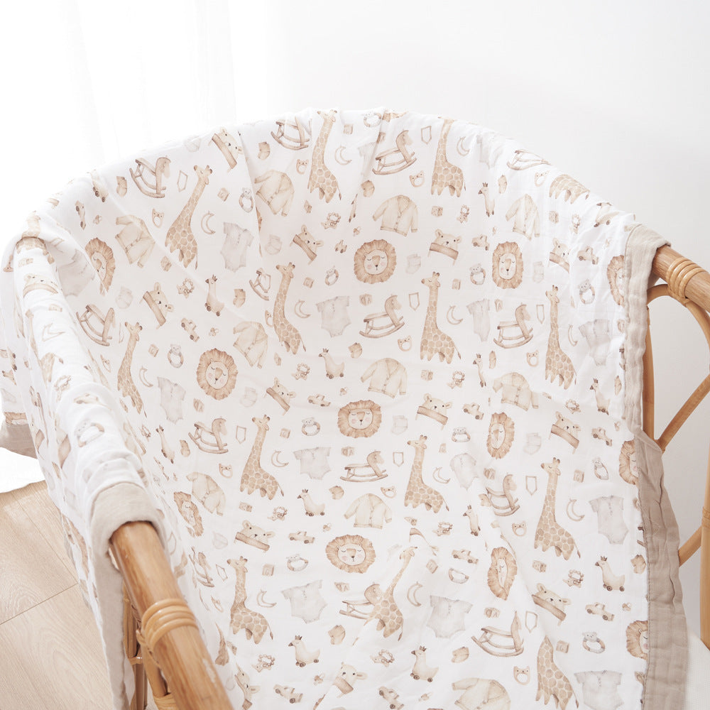 Bamboo Cotton Cloth Quilt Bath Towel