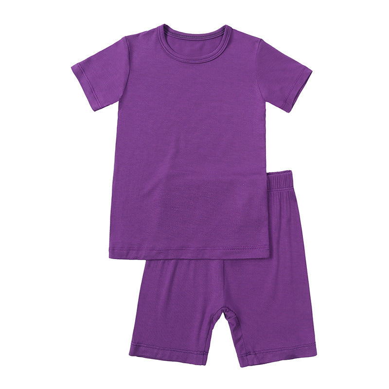 New Summer Bamboo Fiber Children Suit