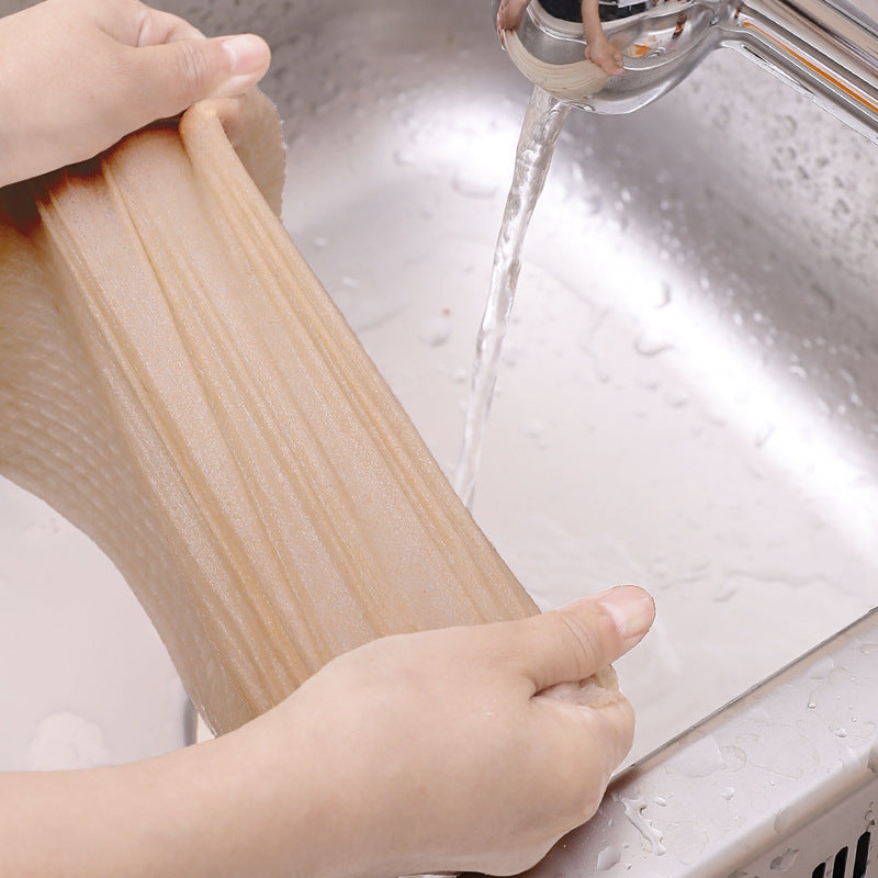 Bamboo Pulp Paper Bamboo Fiber Disposable Wet Water Washable Rag