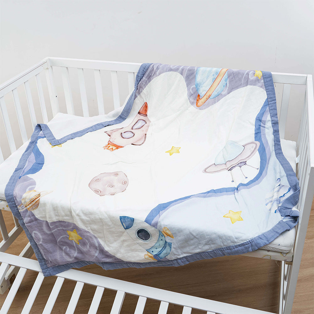 Bamboo Cotton Cloth Quilt Bath Towel