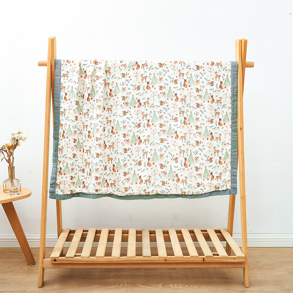 Bamboo Cotton Cloth Quilt Bath Towel