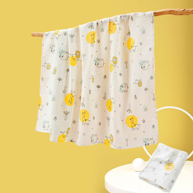 Thin Newborn Bamboo Fiber Children's Blanket