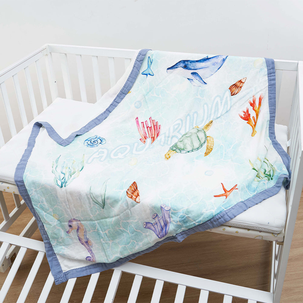 Bamboo Cotton Cloth Quilt Bath Towel